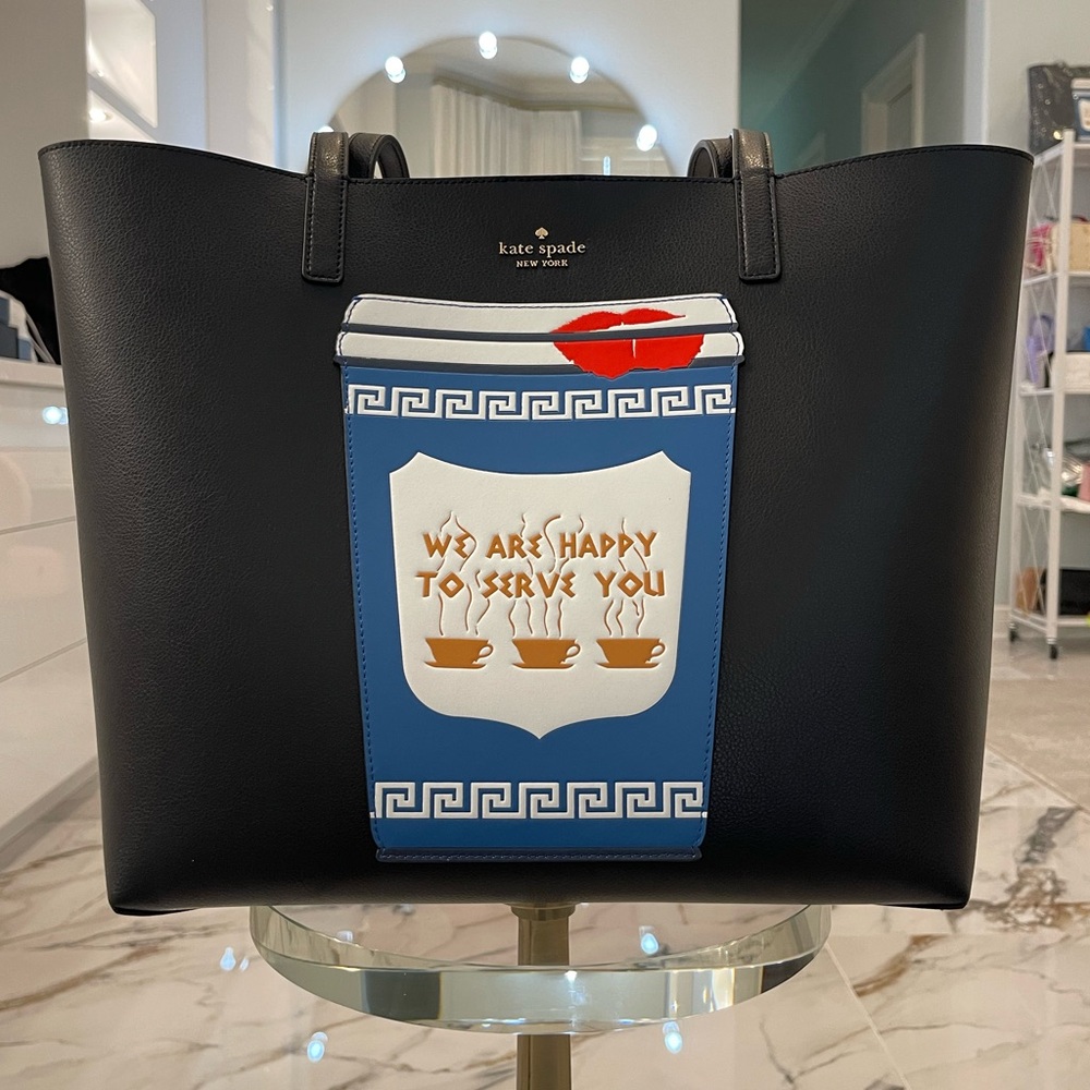 NWT Kate Spade New York Coffee Break Tote Bag